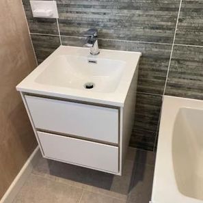 Modern White Sink
