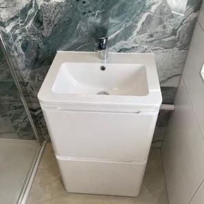 New Modern White Sink