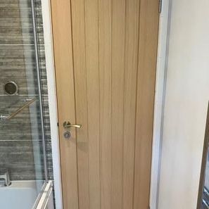 New Oak Door